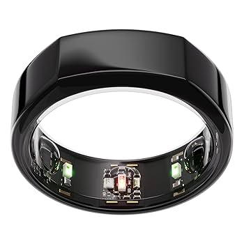 健康アクセサリー Oura Ring Gen.3 US8 Black Amazon.com: Oura Ring Gen3 Heritage - Black - Size 13